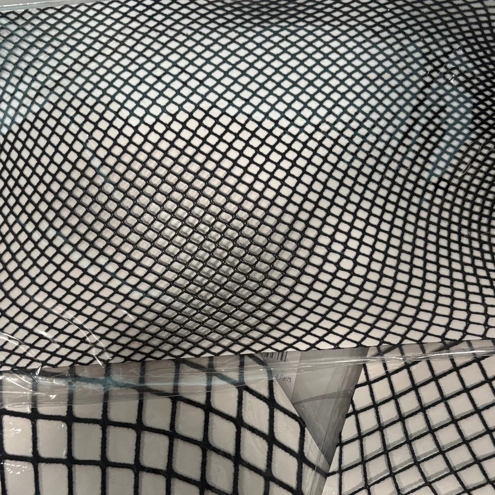 Black thigh high Fishnet Tights